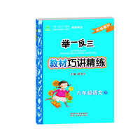 举一反三同步巧讲精练小学语文六年级下册统编版