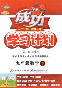 成功学习计划：九年级数学 下（北师大版）