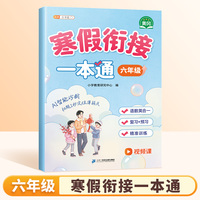 2026斗半匠寒假衔接一本通六年级寒假作业语文数学寒假预复习专项训练六年级期末冲刺衔接寒假同步练习册