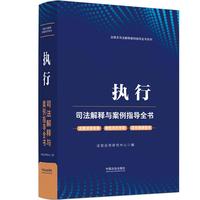 执行司法解释与案例指导全书（含执行司法解释）