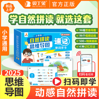 贝丁兔-小学自然拼读-速记单词手卡