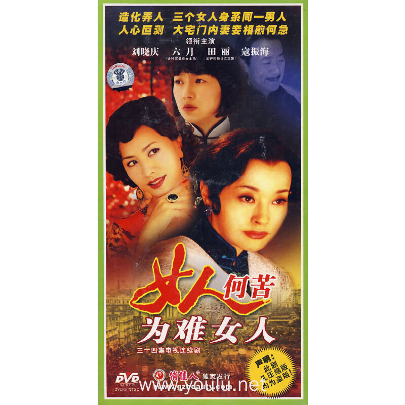 女人何苦为难女人…三十四集电视剧 十二碟装(dvd)
