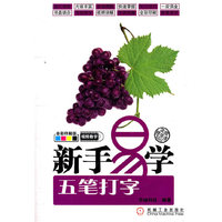新手易学五笔打字-全彩印刷版-浓缩精华本-附光盘
