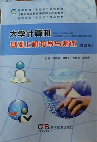 大学计算机基础上机指导与测试（微课版）
