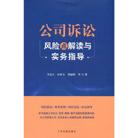 公司诉讼风险点解读与实务指导