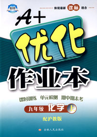 A+优化作业本：化学（九年级上）（配沪教版）