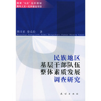 民族地区基层干部队伍整体素质发展调查研究