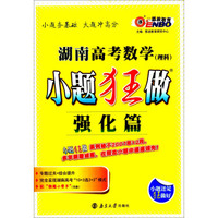 小题狂做·强化篇：湖南高考数学（理科）