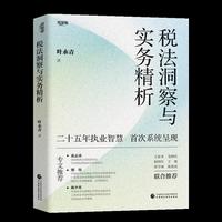 税法洞察与实务精析