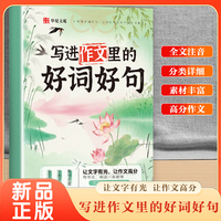 写进作文里的好词好句语文素材积累写作能力培养满腹诗 夯实语文基础 提升写作能力