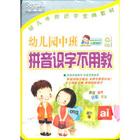 幼儿园中班 拼音识字不用教 (DVD)