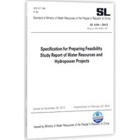 水利水电工程可行性研究报告编制规程（SL618-2013 英文版）