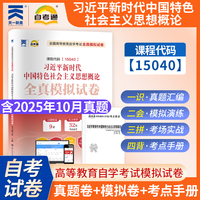 高等教育自学考试全真模拟试卷：习近平新时代中国特色社会主义思想概论