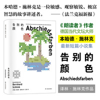 告别的颜色 朗读者作者施林克樶新短篇小说集 德语直译 九则故事九种人生样态涉及生活中那些戏剧性的告别
