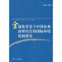 全球化背景下中国企业海外经营的国际环境比较研究