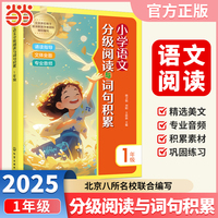 【荣恒】小学语文分级阅读与词句积累一1年级小学语文课本同步拓展阅读理解专项训练好词好句积累大全
