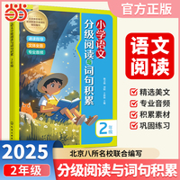 【荣恒】小学语文分级阅读与词句积累二2年级小学语文课本同步拓展阅读理解专项训练好词好句积累大全