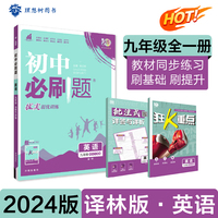 初中必刷题 英语九年级全一册 YL译林版 课本同步练习题理想树2024版