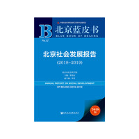 北京蓝皮书：北京社会发展报告（2018~2019）
