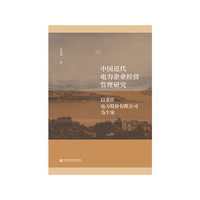中国近代电力企业经营管理研究