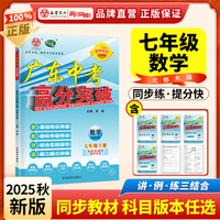 广东中考高分突破七年级数学（BS）上册