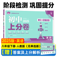 2025版理想树初中上分卷 八年级下册 英语 阶段检测巩固提分 人教版