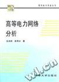 高等电力网络分析