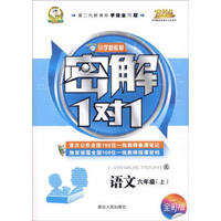 小学新教材密解1对1 O课标语文6上(北师版)/密解1对1