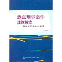 热点刑事案件理论解读：刑法规范之外的视角