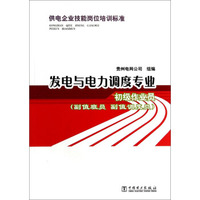 供电企业技能岗位培训标准：发电与电力调度专业（初级作业员副值班员 副值调度员）