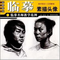 素描头像(临摹名师教学范例)