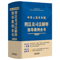 中华人民共和国刑法及司法解释指导案例全书（第四版）
