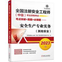 2023版 全国注册安全工程师（中级）职业资格考试考点突破+真题+必刷题——安全生产专业实务（其他安全）