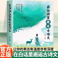 在白话里邂逅古诗文 当白话遇见古诗文腹有诗书气自华藏在古诗文里的夸人宝典提升写作技巧和语言魅力的金句书籍