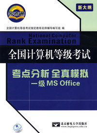全国计算机等级考试考点分析全真模拟：一级MS office（新大纲）（附光盘）