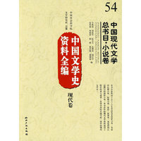 中国文学史资料全编现代卷-中国现代文学总书目.小说卷