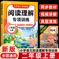 小学语文阅读理解专项训练二年级上阅读理解课内外同步阅读强化训练题公式法答题技巧提升每日一练同步练习册