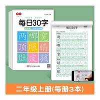 点阵每日30字二年级上册