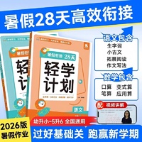 2025秋季小学 暑假衔接28天轻学计划 2升3