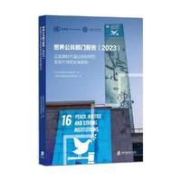 世界公共部门报告.2023：后疫情时代通过机构转型实现可持续发展目标