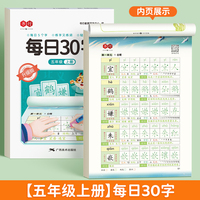 每日30字 升级版五年级上册