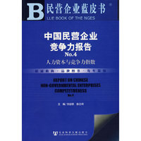 民营企业蓝皮书：中国民营企业竞争力报告No.4人力资本与竞争力指数