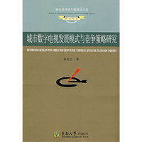 城市数字电视发展模式与竞争策略研究(现代经济学与管理学文库)