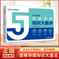 早起5分钟速记高中物理思维导图知识大盘点 学会了思维导图法就是学会了一种全新的思维方式