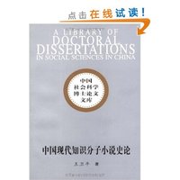 中国现代知识分子小说史论