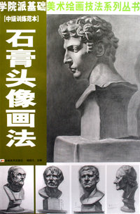石膏头像画法（中级训练范本）——学院派基础美术绘画技法系列丛书