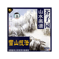 雪山技法 芥子园山水画谱(VCD)