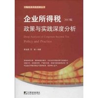 企业所得税政策与实践深度分析(2013版)