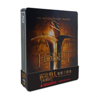 霍比特人电影三部曲进口铁盒限量版（蓝光碟 BD50*3+BD25*3）
