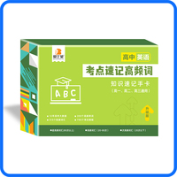 贝丁兔 2024年高中英语高频词单词速记手卡高考神器高一二三通用版